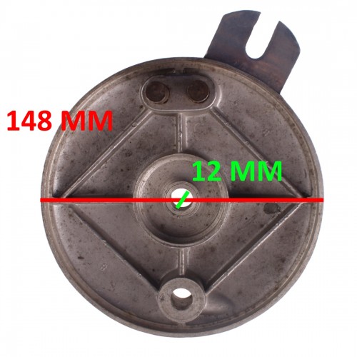 Piatto portaceppi anteriore motocicli...