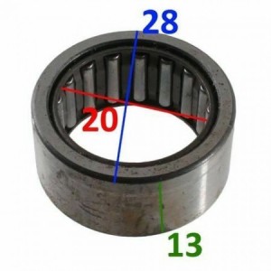 Cuscinetto a rulli 20 x 28... 2