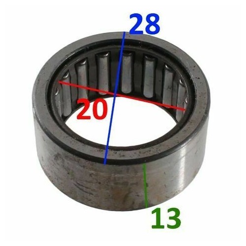 Cuscinetto a rulli 20 x 28 x 13...