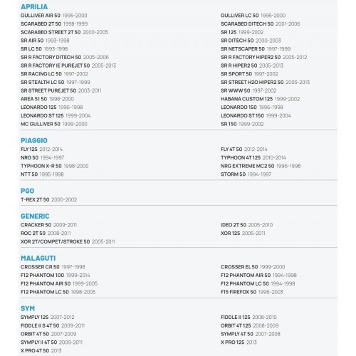 Disco freno per scooter da 190 mm 3 fori