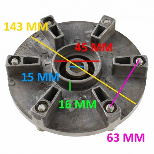 Mozzo corona parastrappi Cagiva...