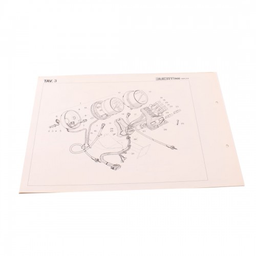 Catalogo ricambi Ducati 900 Replica