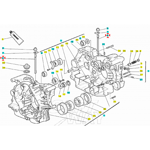 Prigioniero fissaggio cilindro testa...