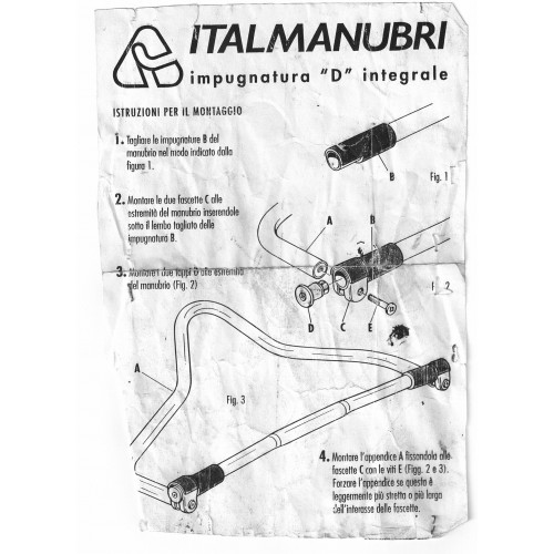 Appendice del manubro per Ciclette