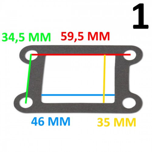Guarnizione pacco lamelle per...