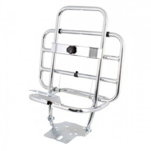 Portapacchi posteriore cromato con...