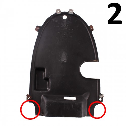 Parafango sottocoda posteriore per...