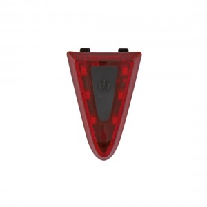 Luce posteriore casco bici...