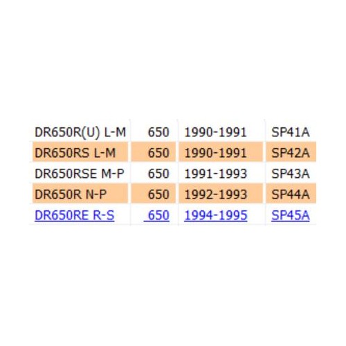 Pedale freno Suzuki DR 650 -...