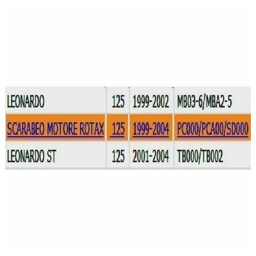 Volano con ruota libera Aprilia...