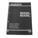 Manuale officina in PDF per Ducati 500 600 SL - 985220018