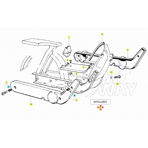 Adesivo Catalyzed per Ciao MC3...
