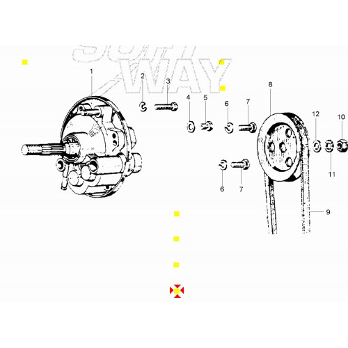 Cinghia trasmissione Piaggio Ciao...