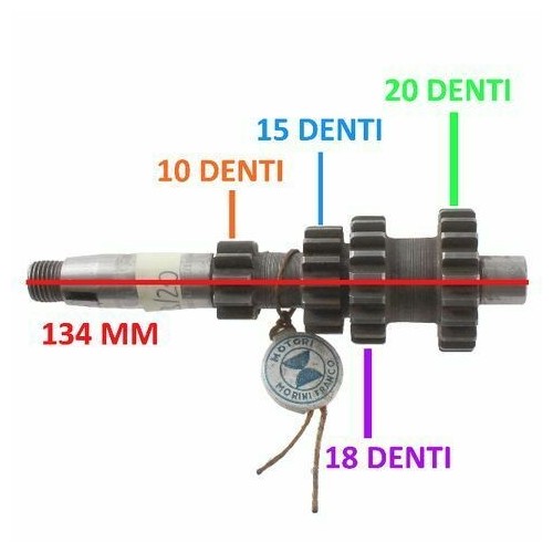 Albero primario cambio Franco Morini...