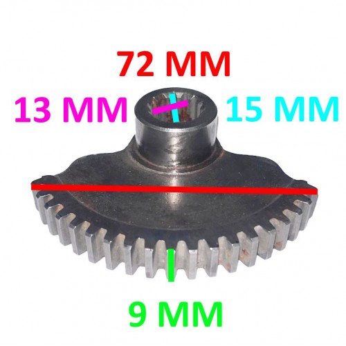 Ingranaggio avviamento 19 denti...