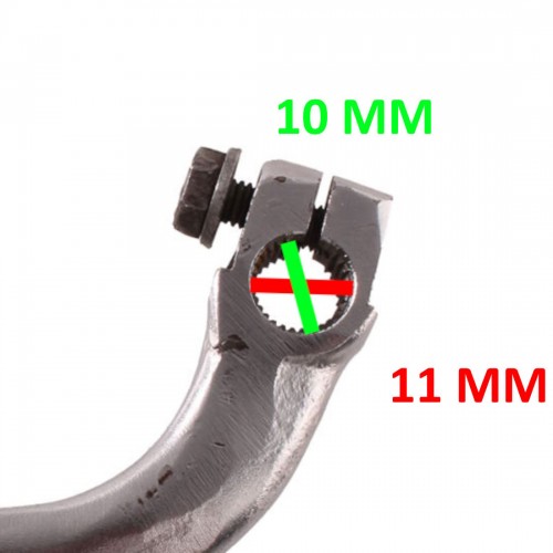 Pedale cambio motocicli d'epoca