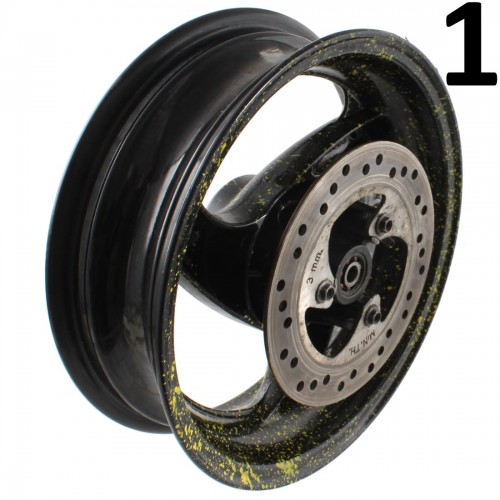 Cerchio ruota anteriore a 3 razze...