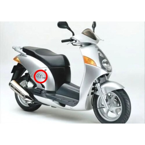 Adesivo fianco posteriore Honda...