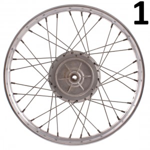 Ruota a raggi posteriore... 2