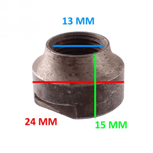 Cono ruota da 13 x 24 mm per...