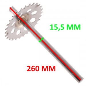 Asse pedaliera cyclette... 2