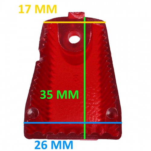 Oliva fanalino posteriore bici epoca