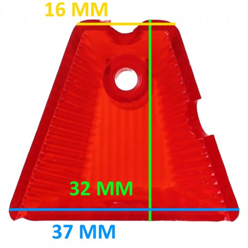 Oliva fanalino posteriore bici epoca