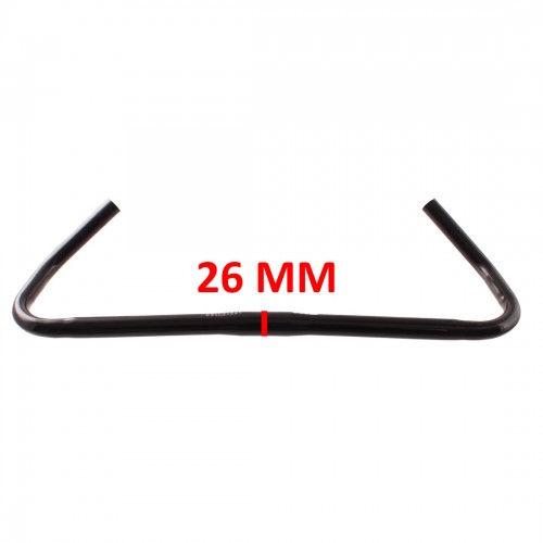 Manubrio con piega alta per bici MTB