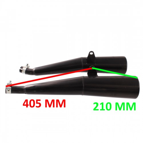 Coppia marmitte Suzuki GSX 550 serie...