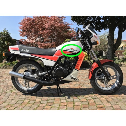 Coppia adesivi serbatoio Aprilia STX