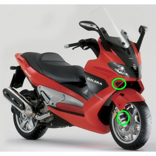 Kit adesivi scudo anteriore e foderi...