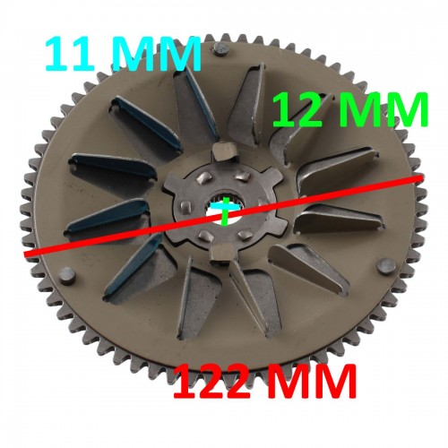 Flangia fissa e turbine Peugeot Buxy...