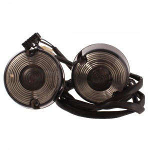 Coppia frecce fumè Harley...