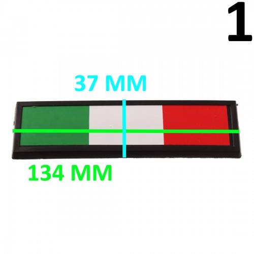 Adesivo tricolore bandiera Italia