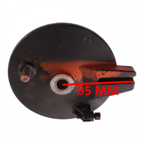 Piatto portaceppi posteriore destro...