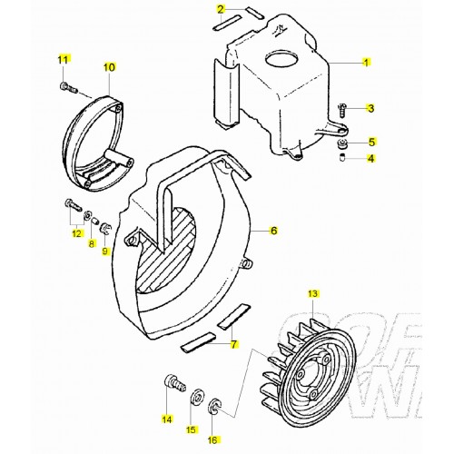Cuffia cilindro MBK Stunt Yamaha BW'S...