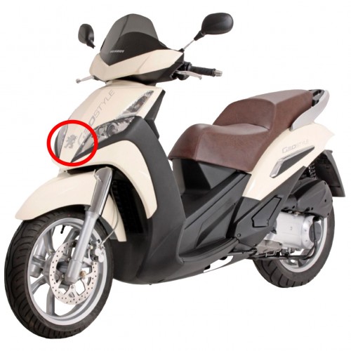 Targhetta scudo anteriore leone per...