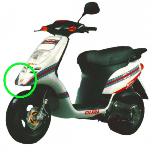 Adesivo scudo anteriore Gilera...