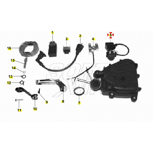 Teleruttore avviamento Garelli...