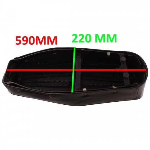 Sella biposto motocicli epoca da 590...