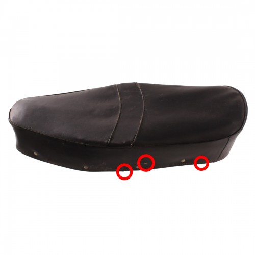 Sella biposto motocicli epoca da 590...