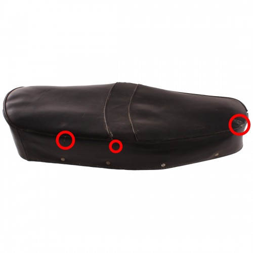 Sella biposto motocicli epoca da 590...