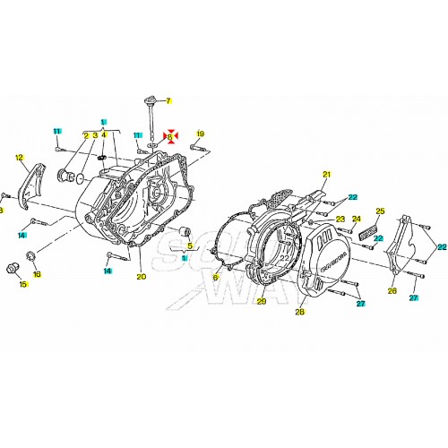 Rosetta in gomma diametro 17.5 - 26...