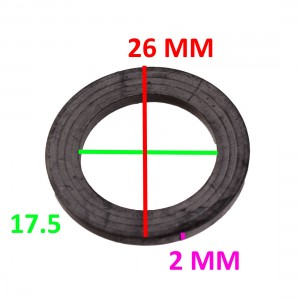 Rosetta in gomma diametro... 2