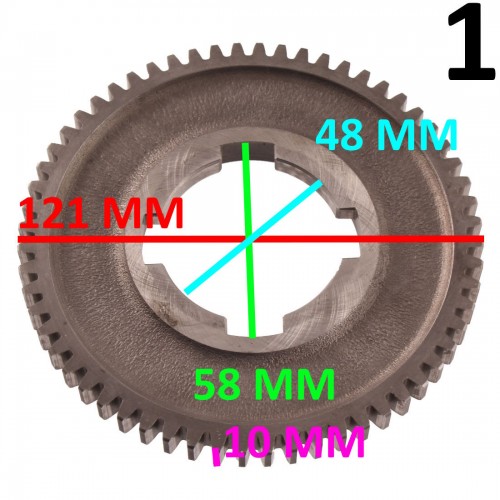 Ingranaggio cambio 1A da 60 denti per...