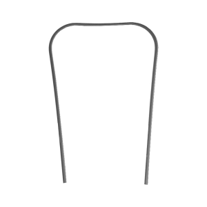 Bordo scudo plastica nero...