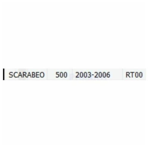 Tubo testa radiatore Aprilia Scarabeo...