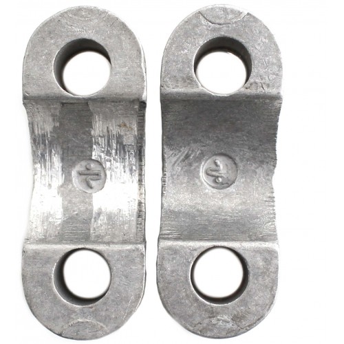 Coppia morsetti per manubrio moto Cagiva