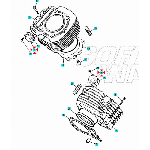 Coperchio valvola testa cilindro...