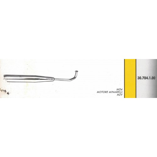 Marmitta ciclomotori epoca Minarelli...